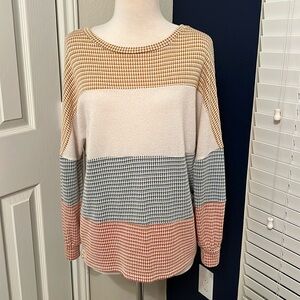 EUC Haptics Long Sleeve Knit Top